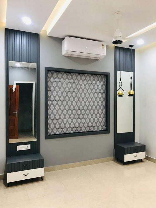 Roman Blinds 2 – Premium Dual Layer Fabric (Custom Size Available)