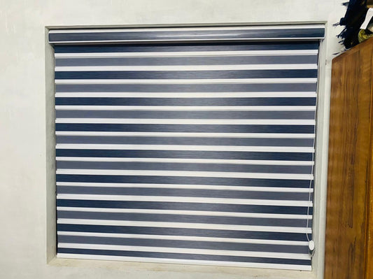 Zebra Blinds 3 – Premium Dual Layer Fabric (Custom Size Available