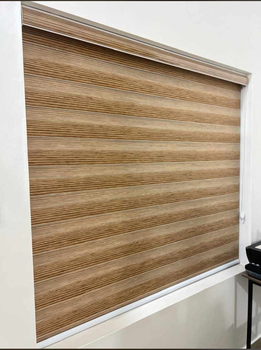 Roman Blinds 3 – Premium Dual Layer Fabric (Custom Size Available