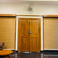 Wooden Blinds 4 – Premium Dual Layer Fabric (Custom Size Available